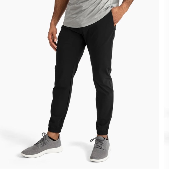 01.ALGO Men's Joel Black Jogger Sweatpants L – Streetwear Lounge Pants    ‎   E - Picture 1 of 16